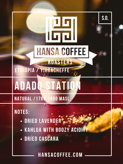 Ethiopia - Yirgacheffe - Adado