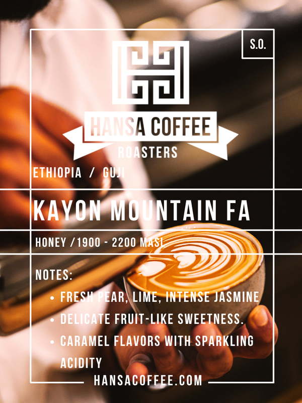 Ethiopia - Kayon Mountain Farm - Honey Guji