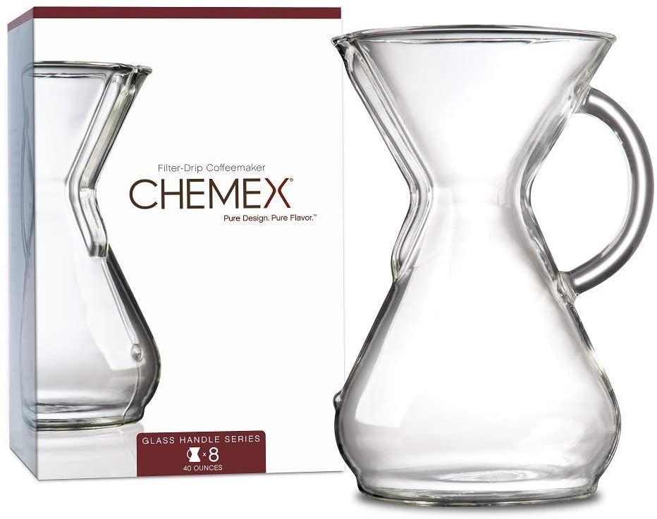 Chemex Pour-Over Glass Coffeemaker - Classic Series - 8-Cup - Exclusive  Packaging