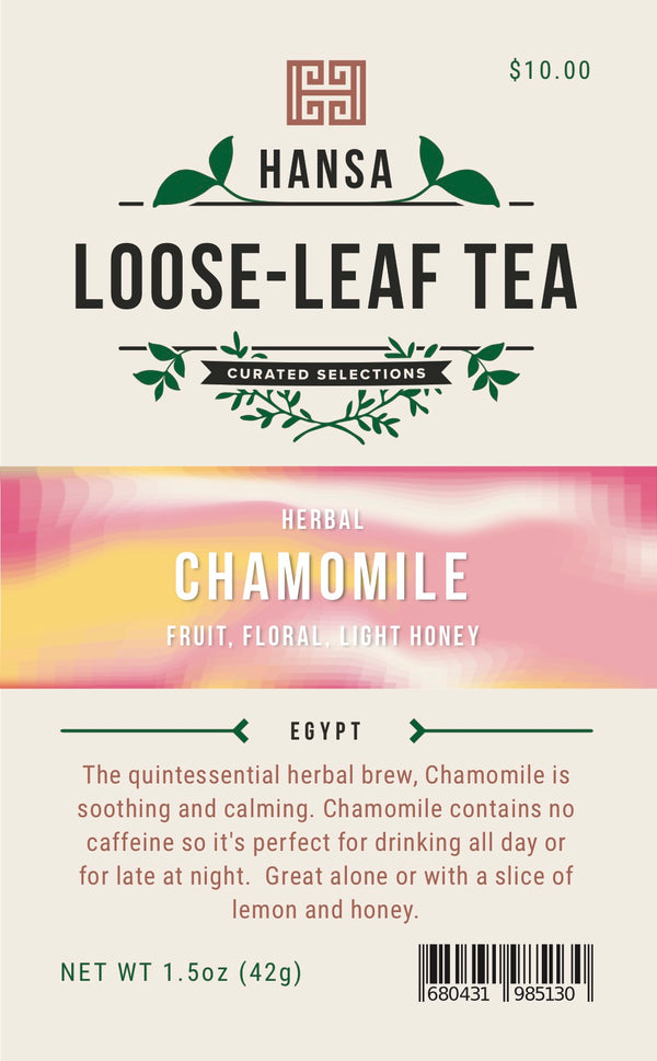 Chamomile - 1.5 ounces - Loose Leaf Tea