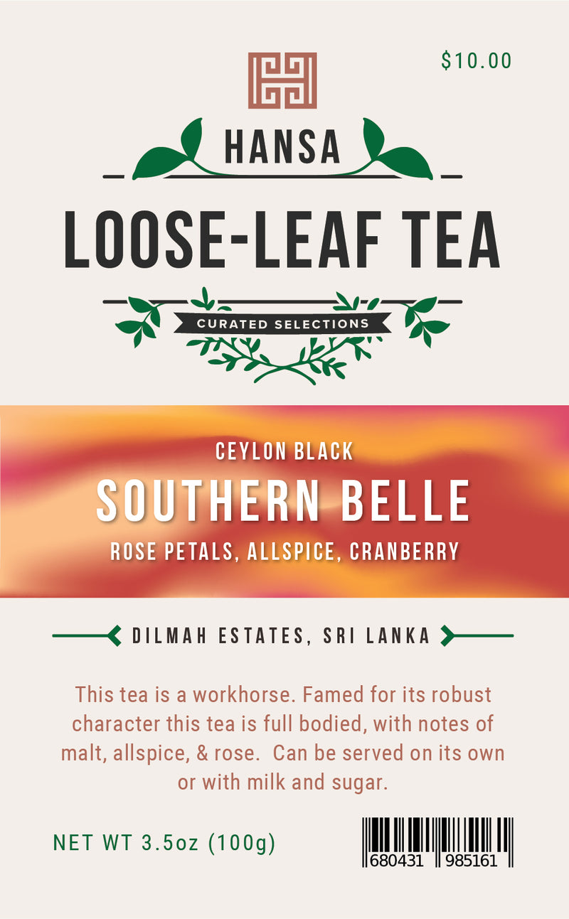 Southern Bell - 3.5 ounces - Loose Leaf Tea | Hansa Coffee Roasters
