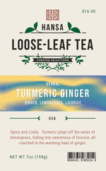 Turmeric Ginger - 5 ounces - Loose Leaf Tea