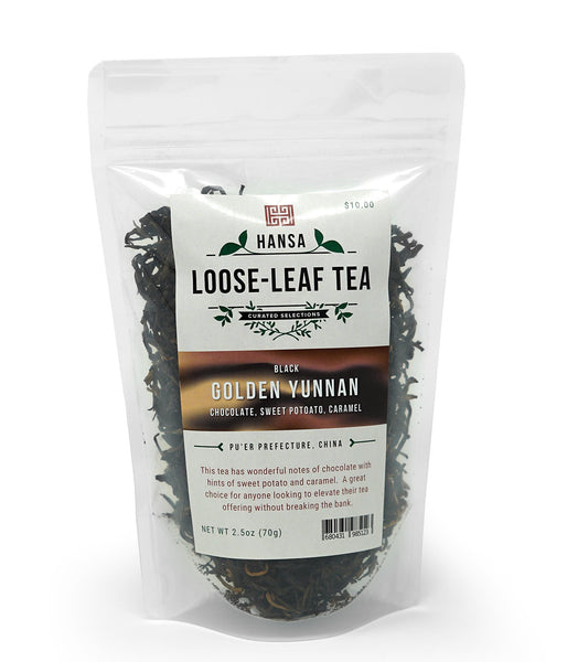Golden Yunnan - 2.5 ounces - Loose Leaf Tea | Hansa Coffee Roasters